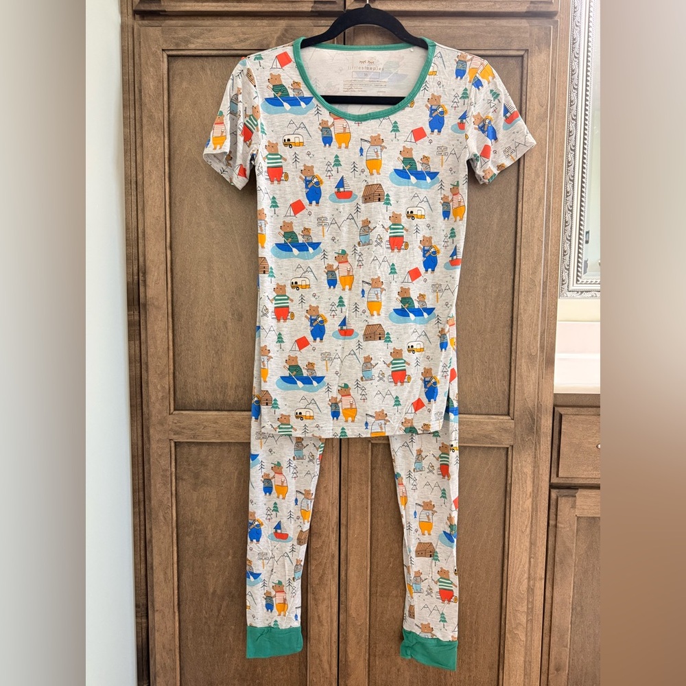 Little Sleepies Papa Bear pajama set